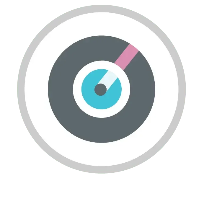 Wheel and axle icon