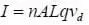 I = nALqvd