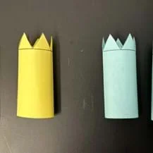 A photo showing cut and folded antibody light chains.