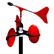 Animation of an anemometer.
