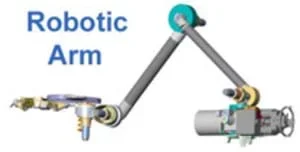 Illustration of rover's arm.