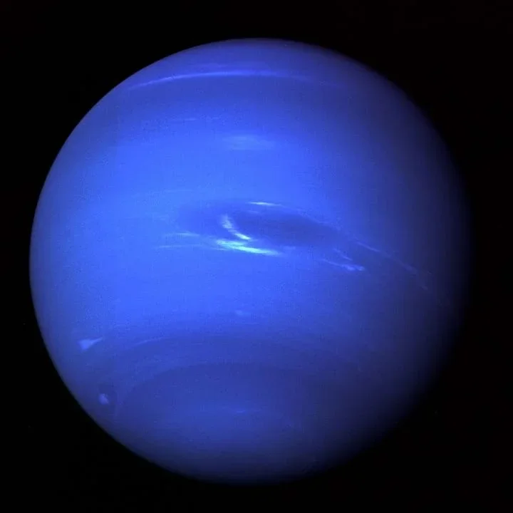 A blue orb.