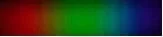 A bar of graduated color from reds to greens to blues.