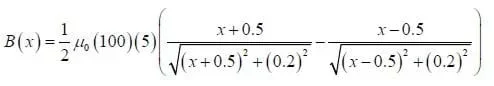 equation B (x) =