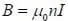 equation B =