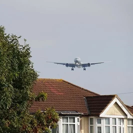 Absorbing Airplane Noise! 
