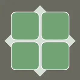 Drawing of a blank two by two square grid.