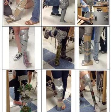 A Zombie Got My Leg Challenge: Making Makeshift Legs