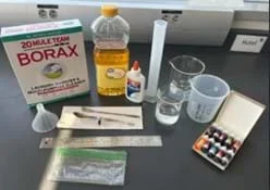 A photo showing all the materials needed for the activity.
