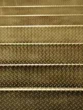 Anti-slip surface patterns on stairs